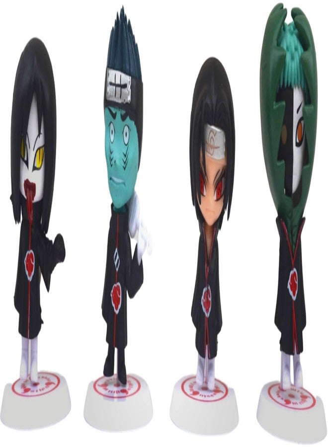Offo Anime Akatsuki Set of 11 Collectibles Action Figures Limited Edition for Car Dashboard, Home Decors, Office Desk and Study Table. - Image 3